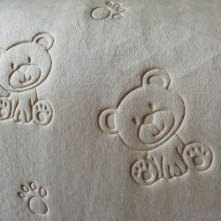 Flannel fleece embossed, teddy Flannel fleece embossed, teddy