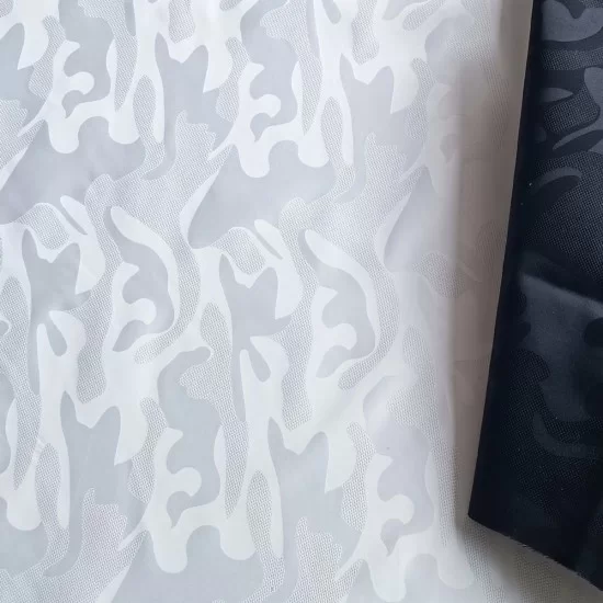 Jacquard Stoff Pes Lurex Jacquard Paisley ROT GOLD