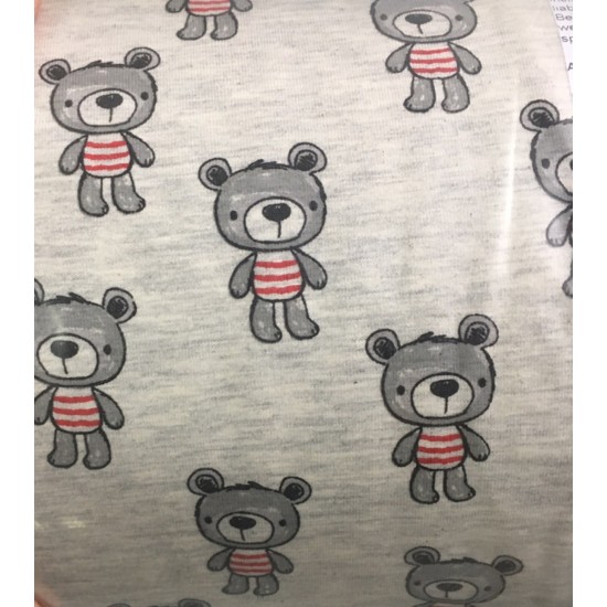 Beautiful bear cotton jersey